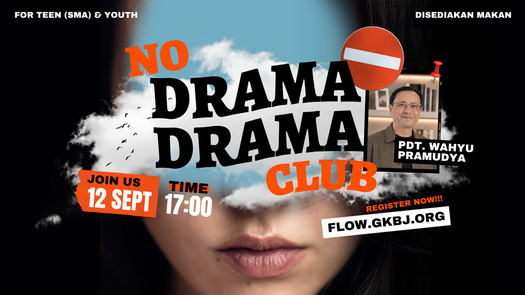 Seminar Youth "No Drama Drama Club" Ft. Pdt. Wahyu Pramudya 